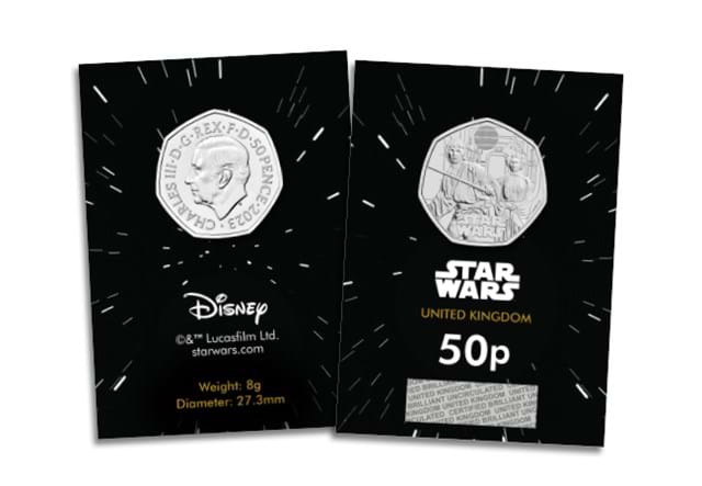 Star Wars Luke And Leia 50P CC Digital Images (DY) 1
