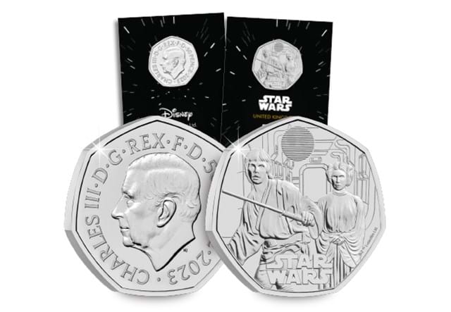 Star Wars Luke And Leia 50P CC Digital Images (DY) 2