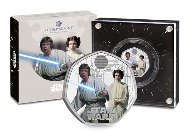 Star Wars Luke And Leia Silver Whole Product