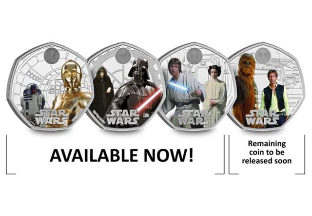 Star Wars Silver Coins Available Now
