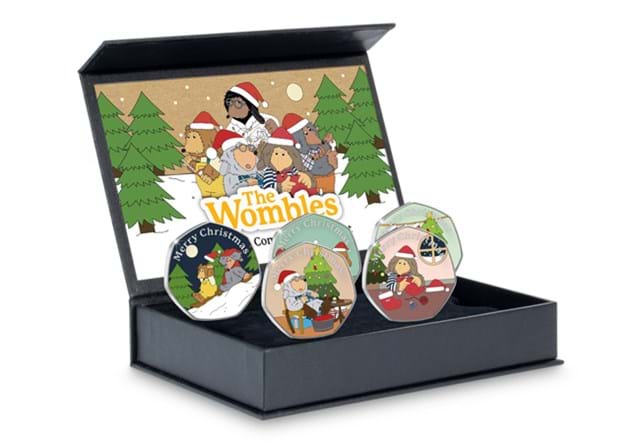 Wombles Christmas Medal Set Box Shot 01