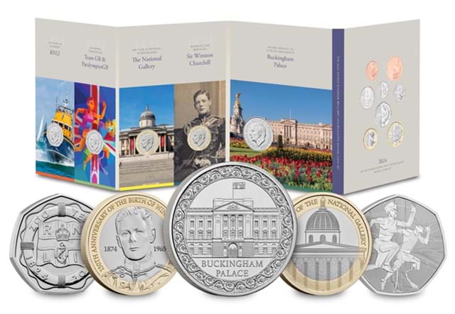 2024 Annual Coins BU Pack Whole Image