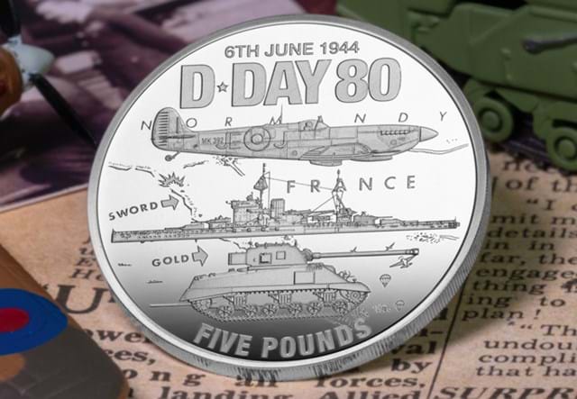 D Day 80Th Silver £5 (Jersey) Lifestyle 02