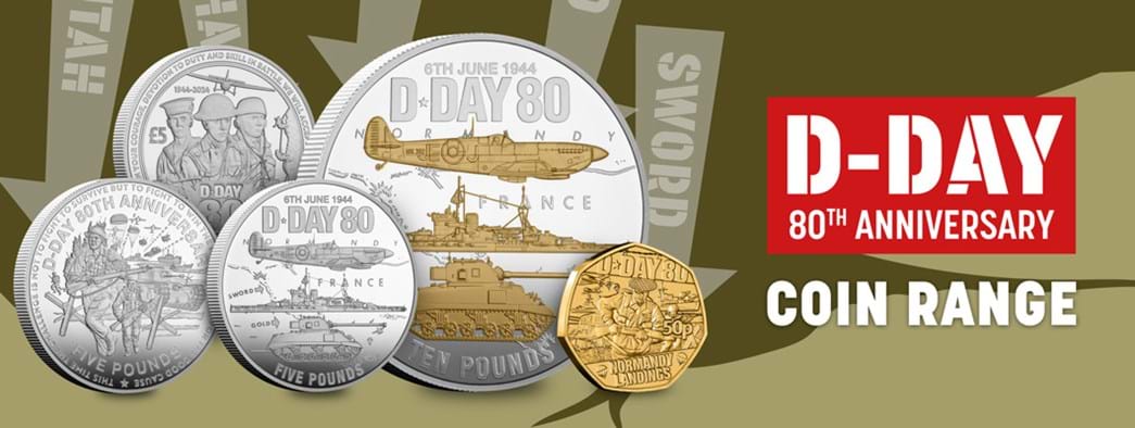 D-Day 80th Anniversary Coin Range