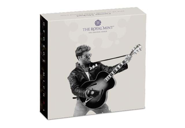 GRM1 George Michael 1Oz Silver Coin Packaging