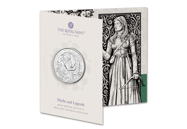 698M UK 2024 Maid Marian BU £5 Pack From Outside