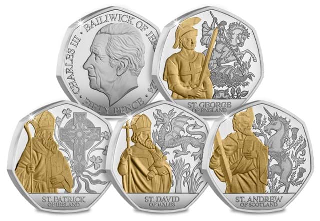 Patron Saints Silver 50Ps All Rev (With Obv)