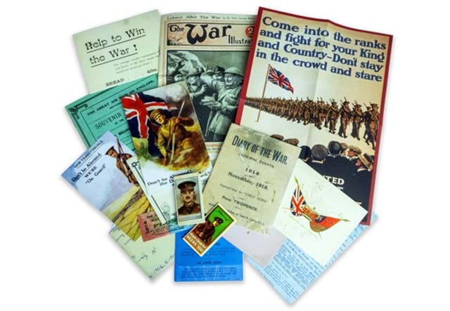 WWI Memorabilia Pack