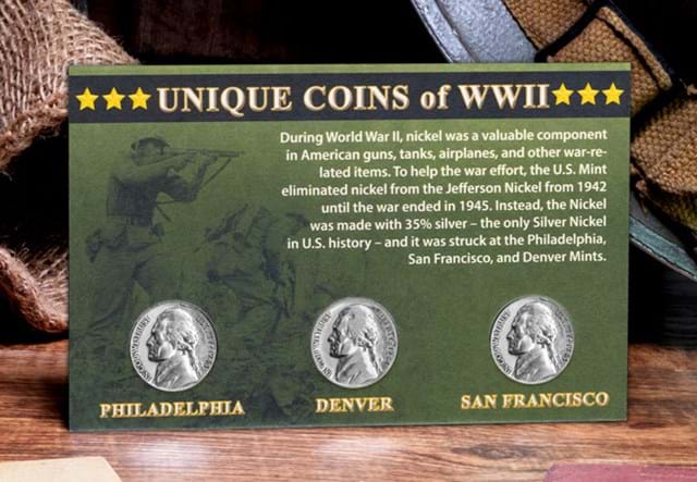 U.S. Unique Coins Of WWII Lifestyle 01