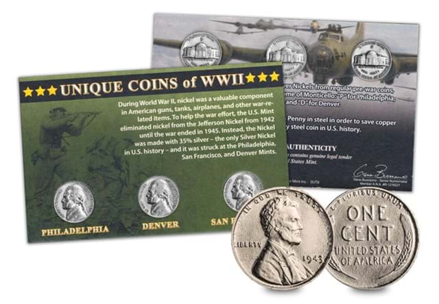 U.S. Unique Coins Of WWII Whole Product