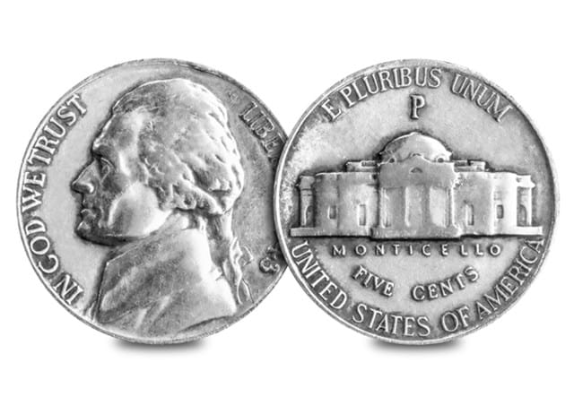 U.S. 1943 Five Cents (P) Obv Rev