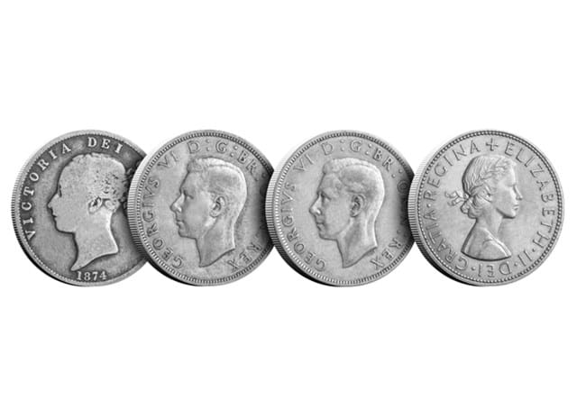 Churchill Half Crown Coin Set All Obv