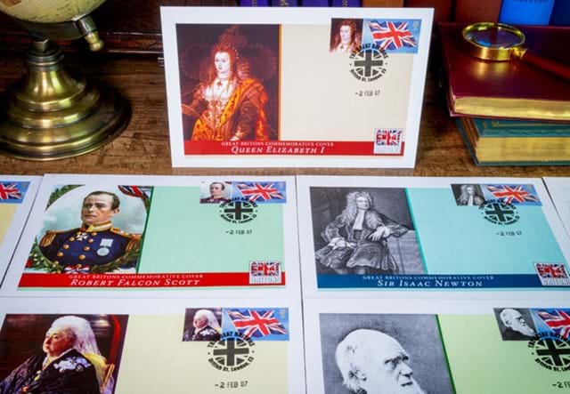 Great Britons Commemorative Cover Bundle Lifestyle 01