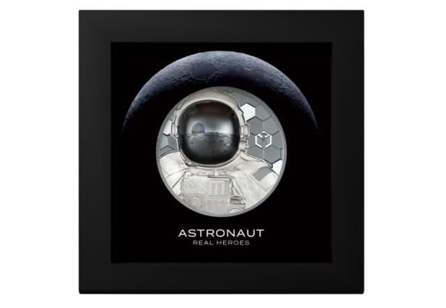 The 2024 Astronaut 3Oz Silver Proof Coin 6