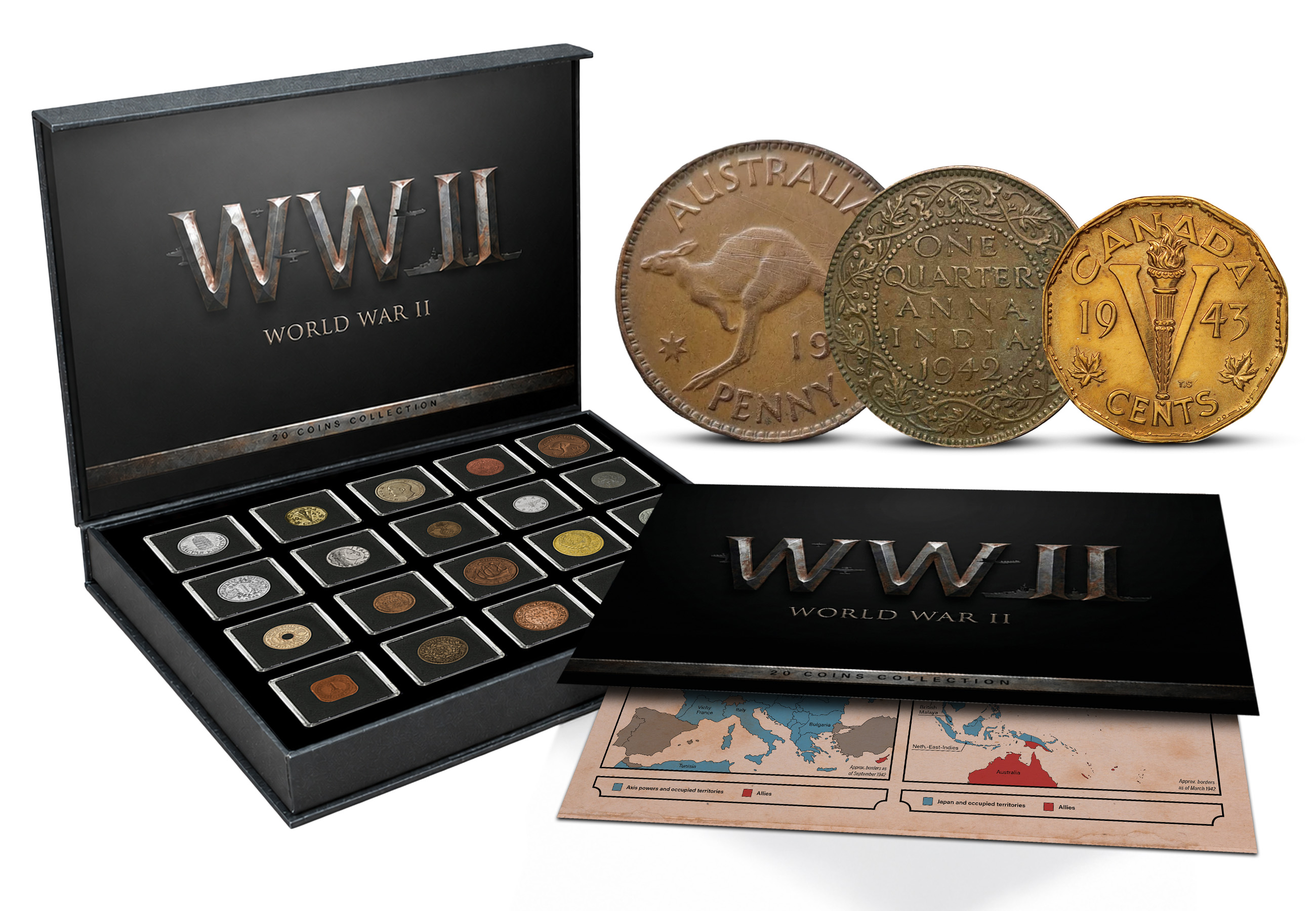 コレクション DasCoin The Global WWII Coin Collection