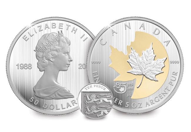 Canada 2013 Silver Proof 5oz Maple Leaf Coin
