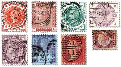 Victorian Postage Stamp Collection