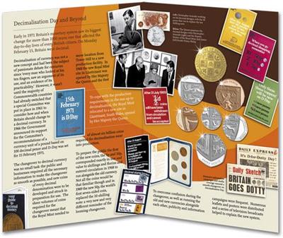 Decimalisation Coin Presentation Pack - Open