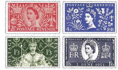 1953 Coronation Stamps