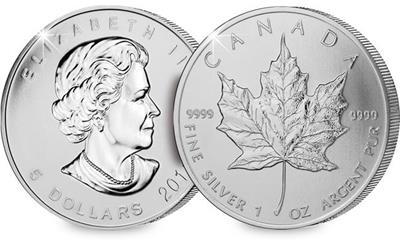 The 2011 Canadian Silver Maple Leaf Dollar