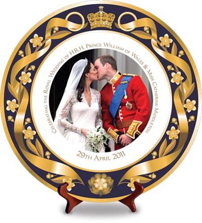 The Royal Wedding Plate