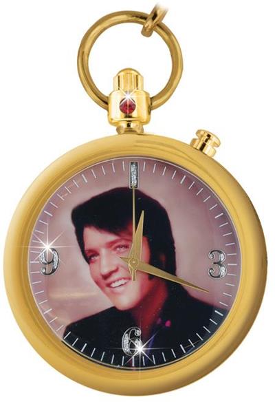 Elvis 'Love Me Tender' Pocket Watch Front