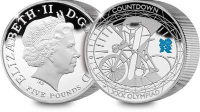 2011 UK Countdown to London 2012 Silver Piedfort