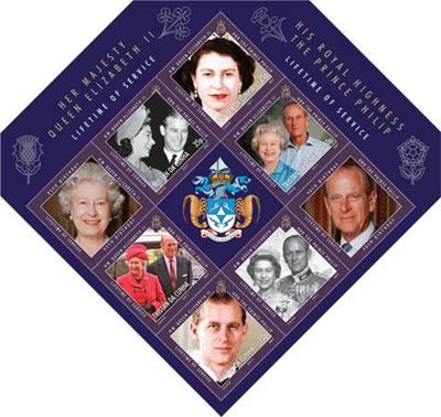 The Official Royal Birthdays Stamp Sheetlet