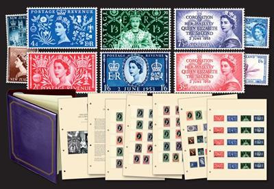 1953 Complete Coronation Stamp Collection