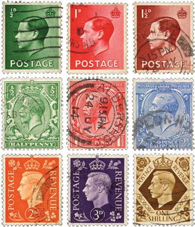 Year of the Three Kings Postage Stamp Set