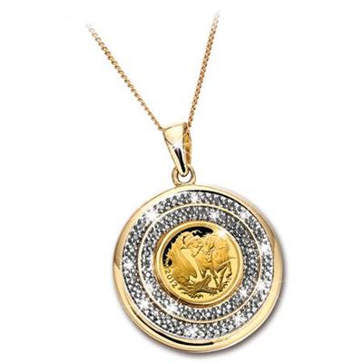 The Diamond Jubilee 60 Diamond Sovereign Pendant