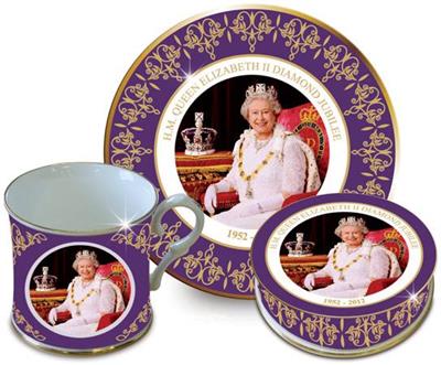 The Diamond Jubilee Fine Bone China Collection