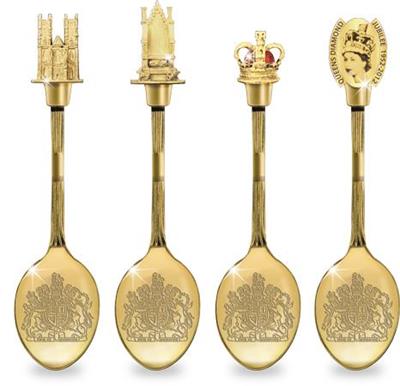 The Diamond Jubilee Commemorative Spoon Set