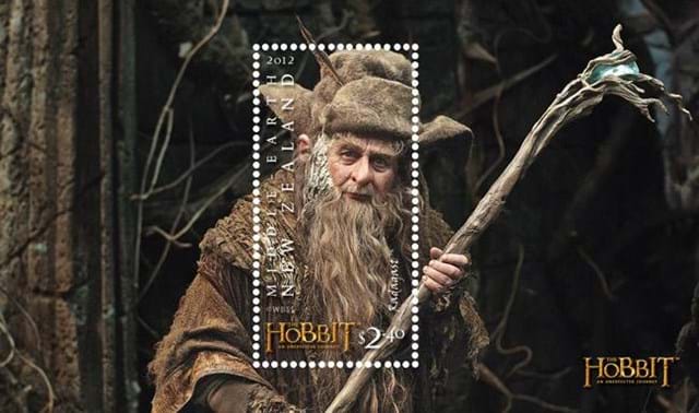 The Hobbit Presentation Pack Radagast stamp