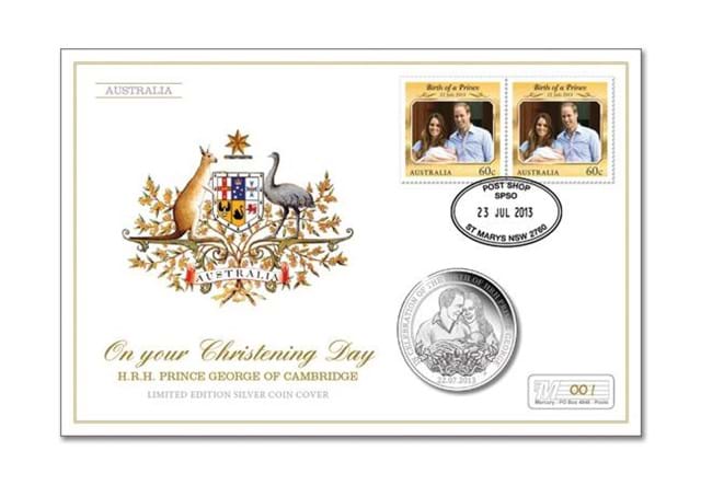 The Dominions Royal Christening Silver Cover Set (1)