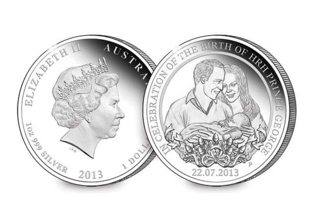 The Dominions Royal Christening Silver Cover Set (2)