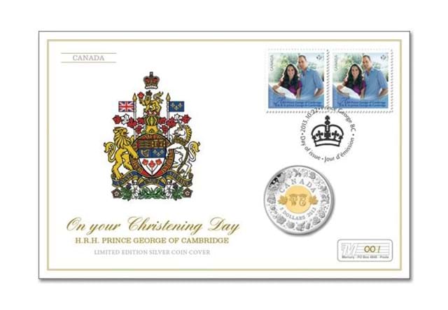 The Dominions Royal Christening Silver Cover Set (4)