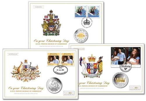The Dominions Royal Christening Silver Cover Set (9)
