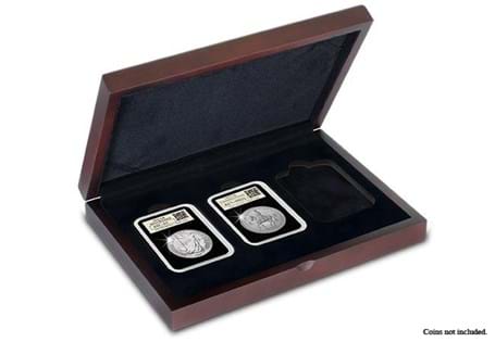 A Deluxe Wooden Presentation Case for the storage and display of three DateStamp TM Tamper-Proof capsules.

Case comes with presentation foam for 3x DateStamp™ capsules.es.