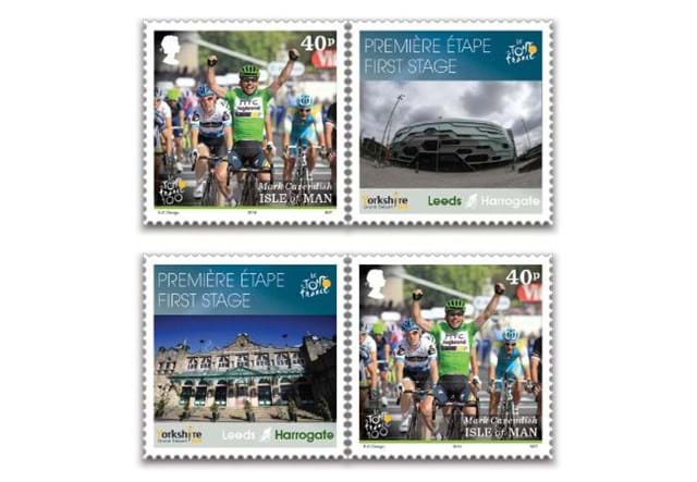 Tour de France Stamps and Coin (4)
