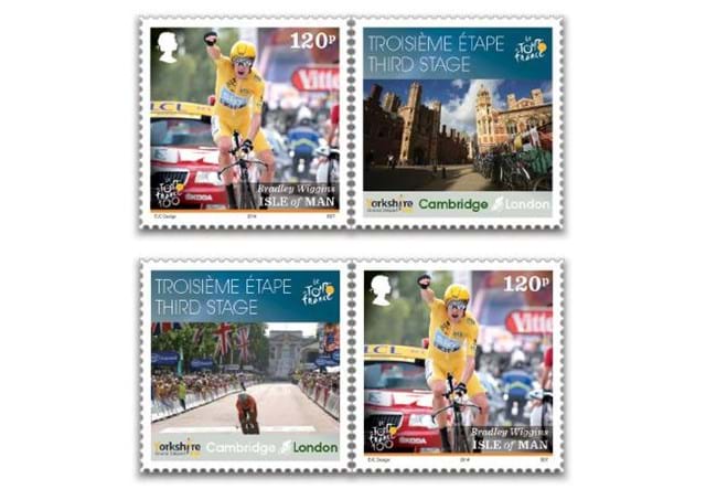 Tour de France Stamps and Coin (6)