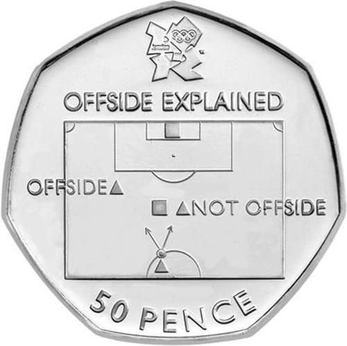 Football Olympic 50p