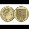 One Pound Definitive both sides with white background