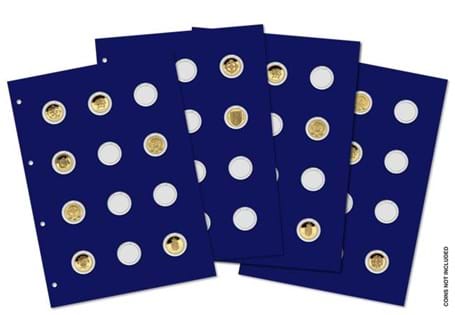 Collect up to 48 x UK £1 coins with this Change Checker Prestige Collecting Pack - including 4 Collector Pages.