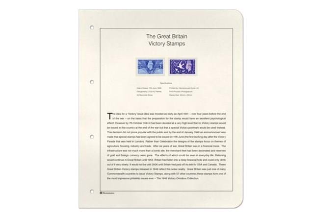 972v Victory Stamps
