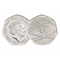 2017 UK Isaac Newton Certified BU 50p (No Logo)