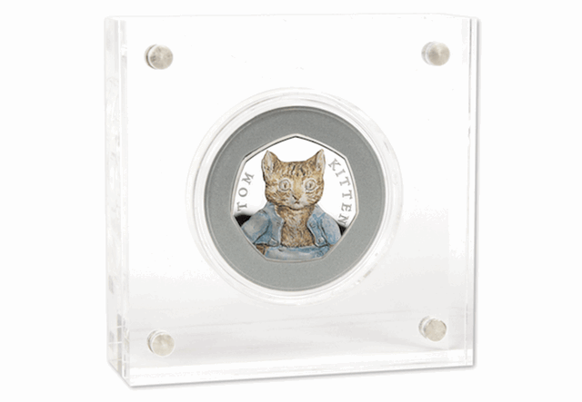 Beatrix Potter 2017 50p Silver Proof Coins Tom Kitten