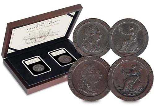 1797 George III 'Cartwheel' Coin Set