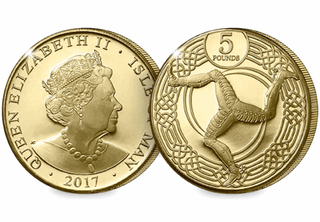 The Isle of Man is the only part of the British Isles to use a genuinely circulating £5 Coin.