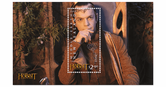 The Hobbit Stamps First Day Cover Elrond stamp